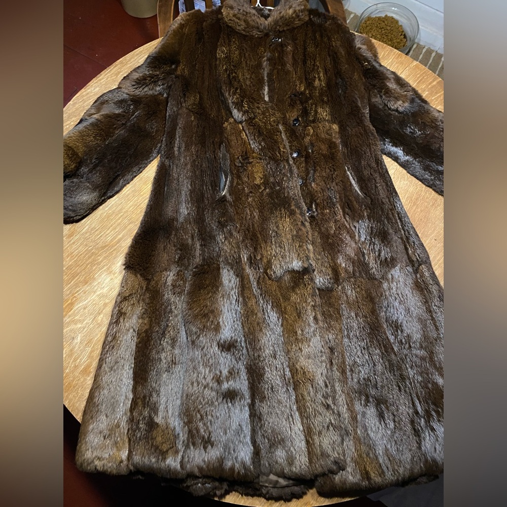 Custom Beaver Full length Fur Coat
